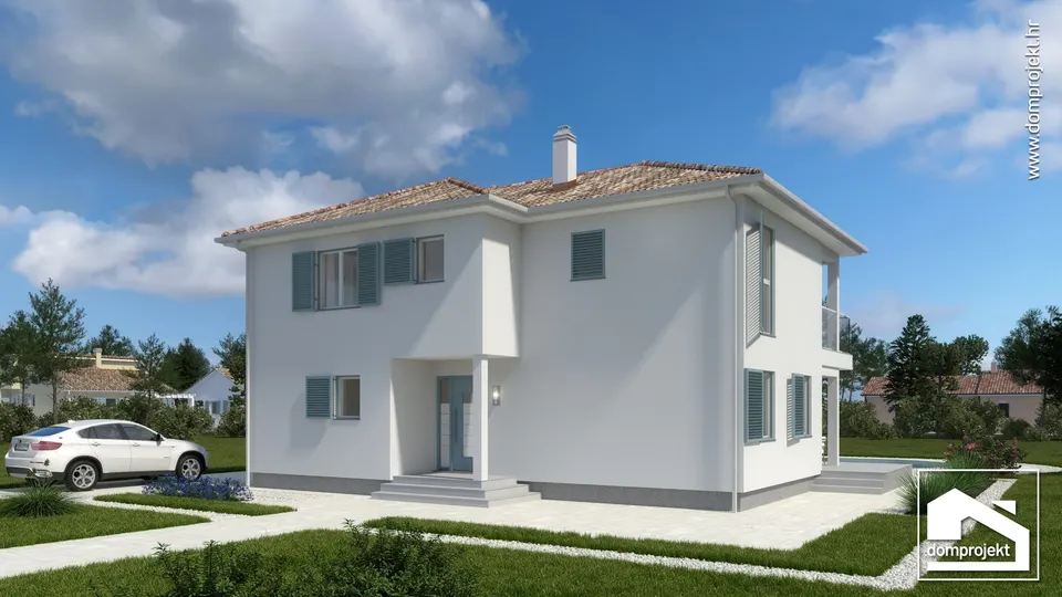 Montažna kuća Klara, 166 m², Domprojekt