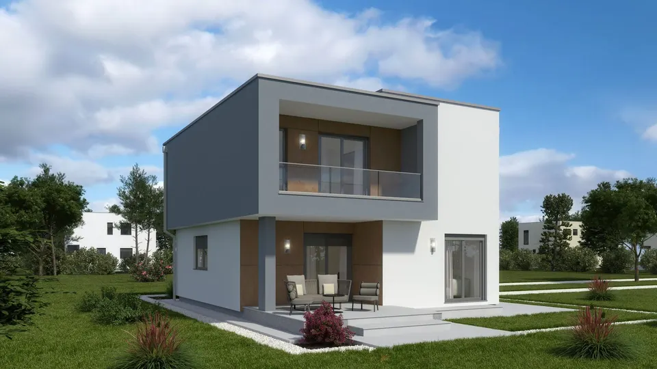 Montažna kuća Kristina, 139 m², Domprojekt