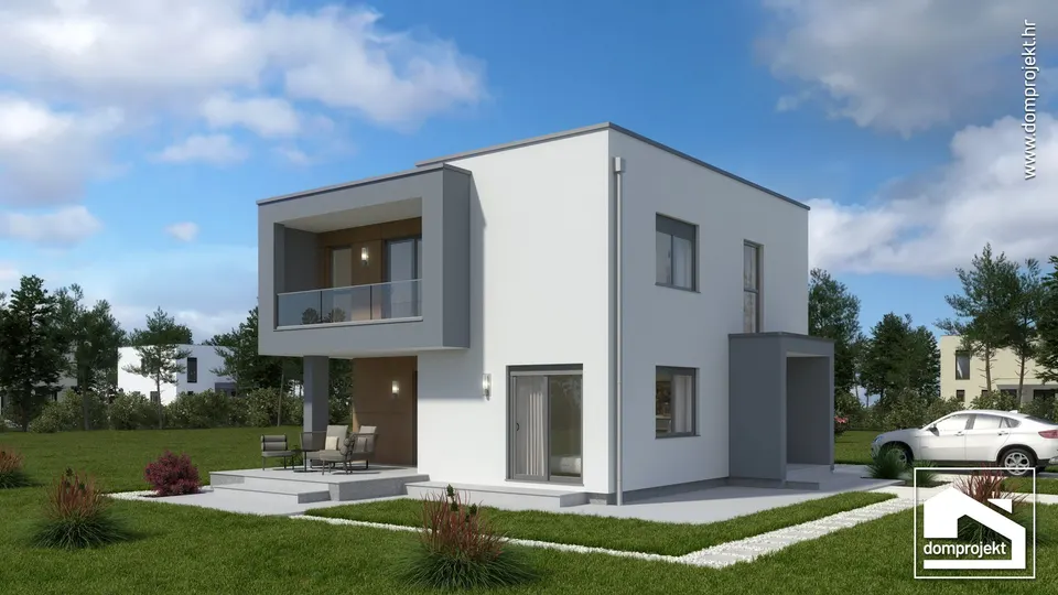 Montažna kuća Kristina, 139 m², Domprojekt