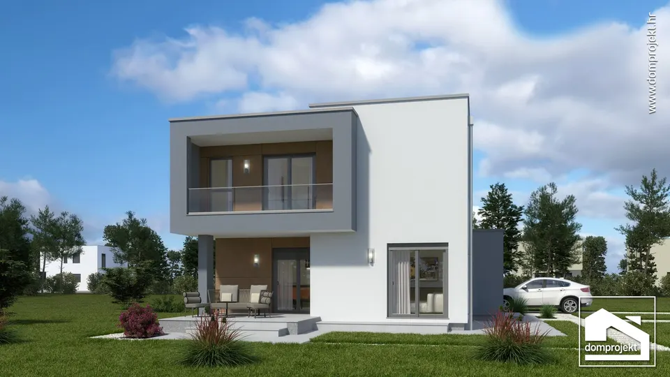 Montažna kuća Kristina, 139 m², Domprojekt