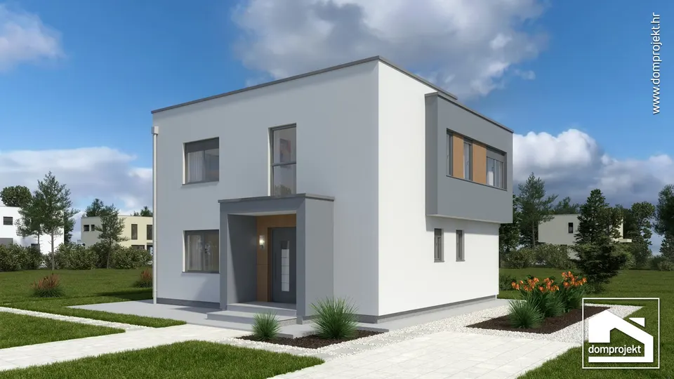 Montažna kuća Kristina, 139 m², Domprojekt