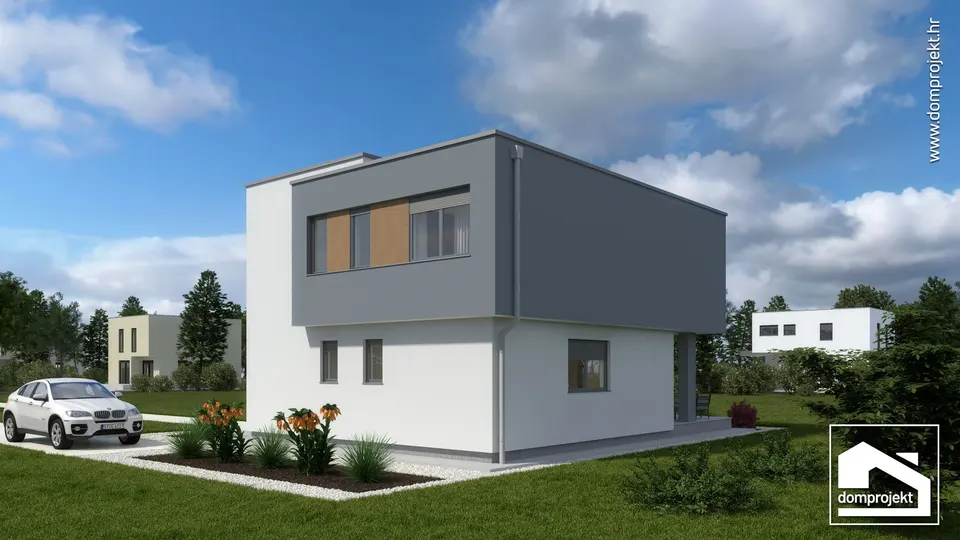 Montažna kuća Kristina, 139 m², Domprojekt