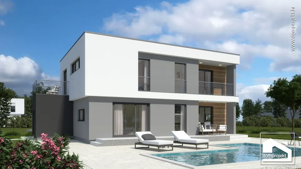 Монтажна куќа Ksenija, 180 m², Domprojekt