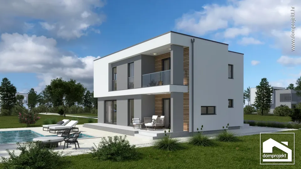 Монтажна куќа Ksenija, 180 m², Domprojekt