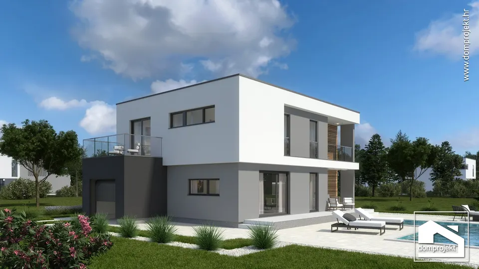Монтажна куќа Ksenija, 180 m², Domprojekt