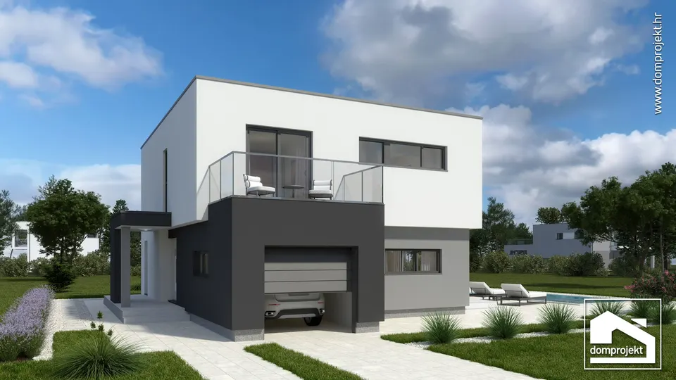 Монтажна куќа Ksenija, 180 m², Domprojekt