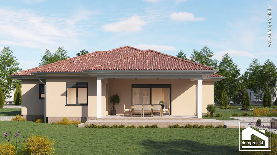 Montažna kuća Lara, 137 m², Domprojekt