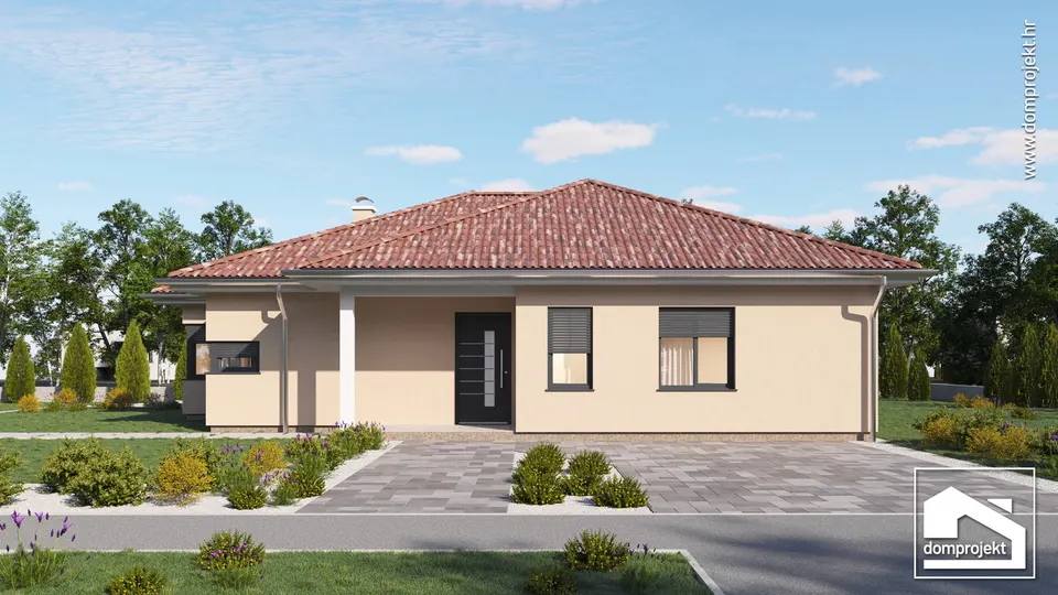 Montažna kuća Lara, 137 m², Domprojekt