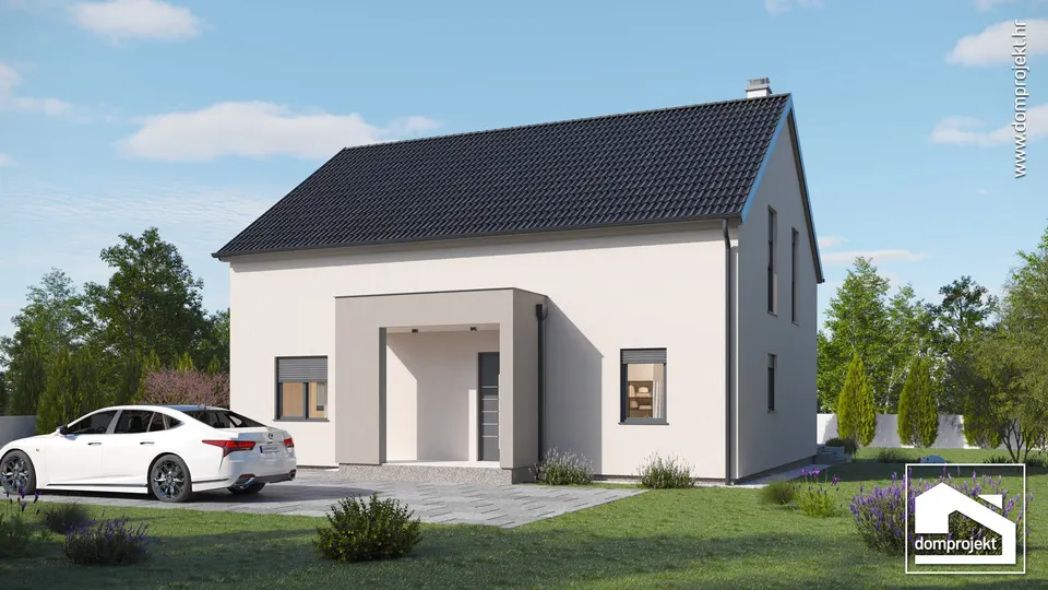 Montažna kuća Laura, 176 m², Domprojekt