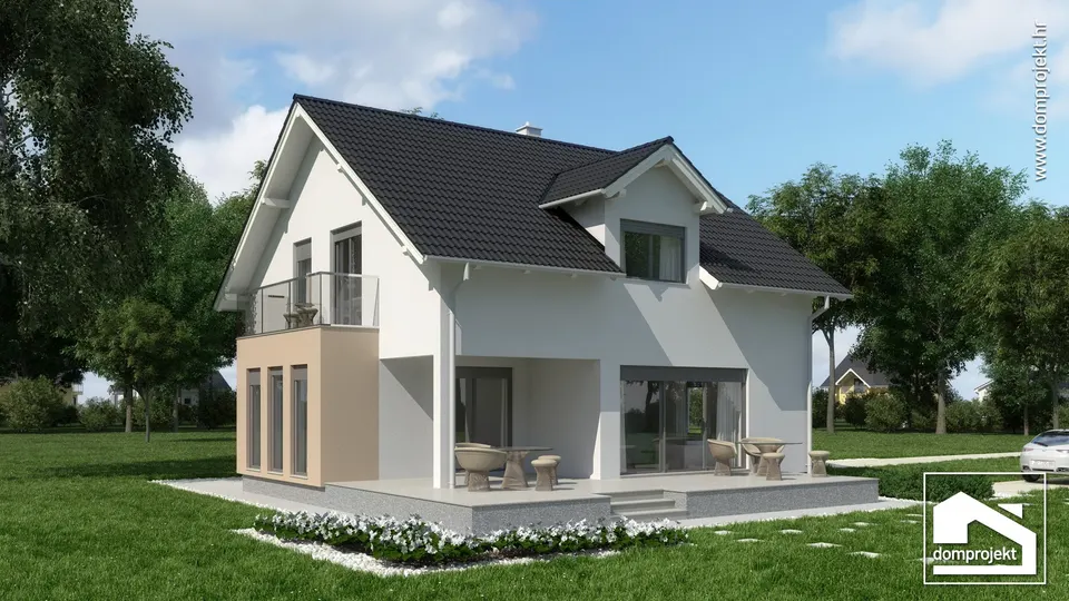 Montažna kuća Lena, 168 m², Domprojekt