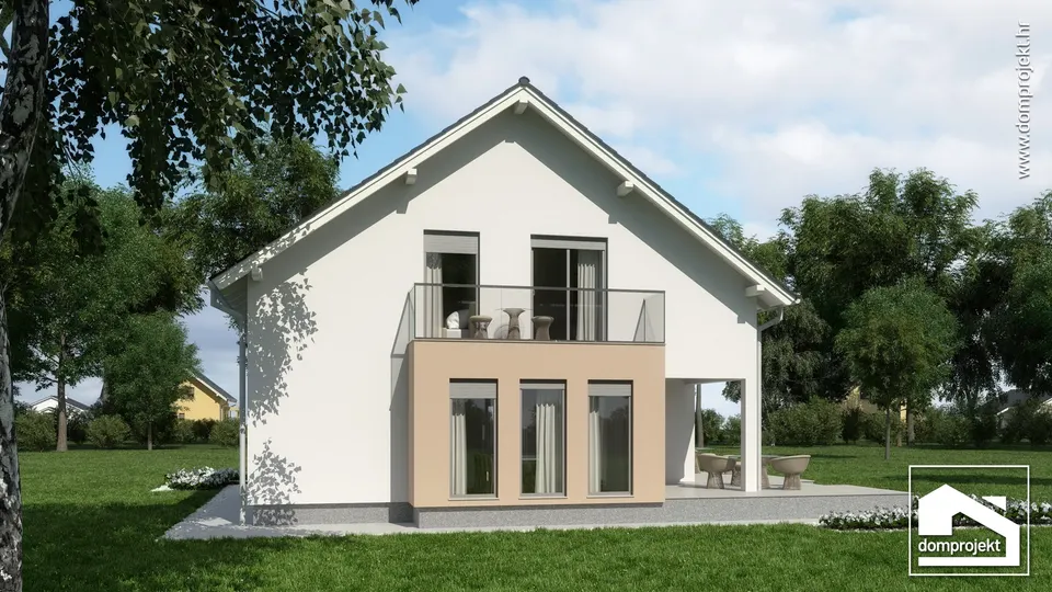 Montažna kuća Lena, 168 m², Domprojekt