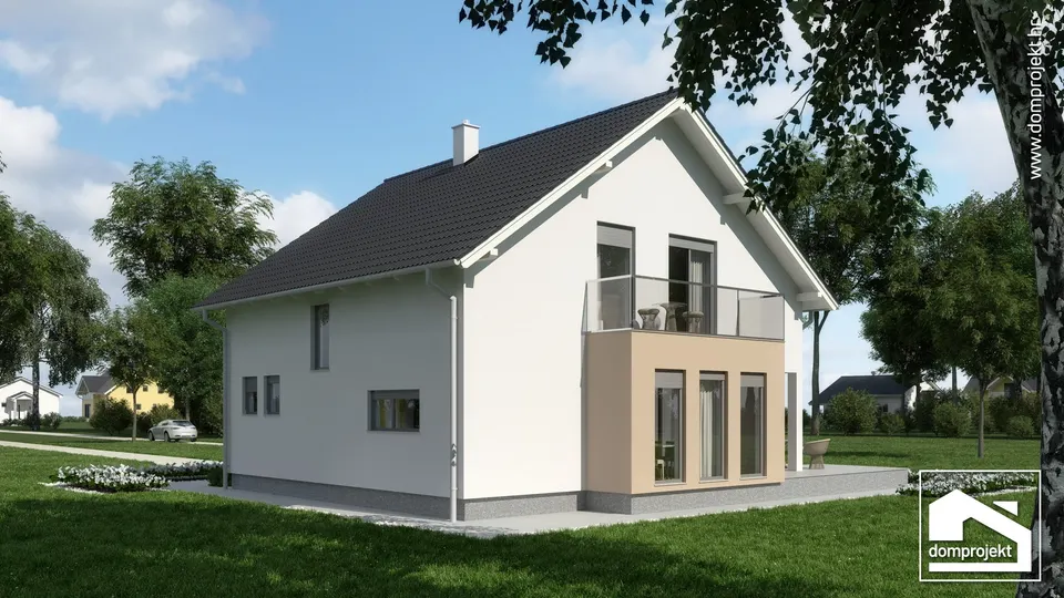 Montažna kuća Lena, 168 m², Domprojekt