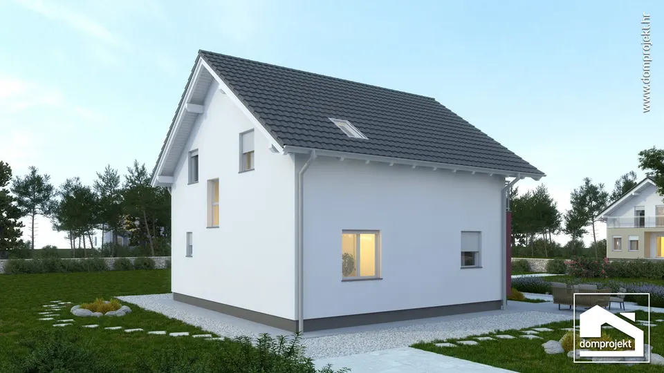 Montažna kuća Leonida, 145 m², Domprojekt