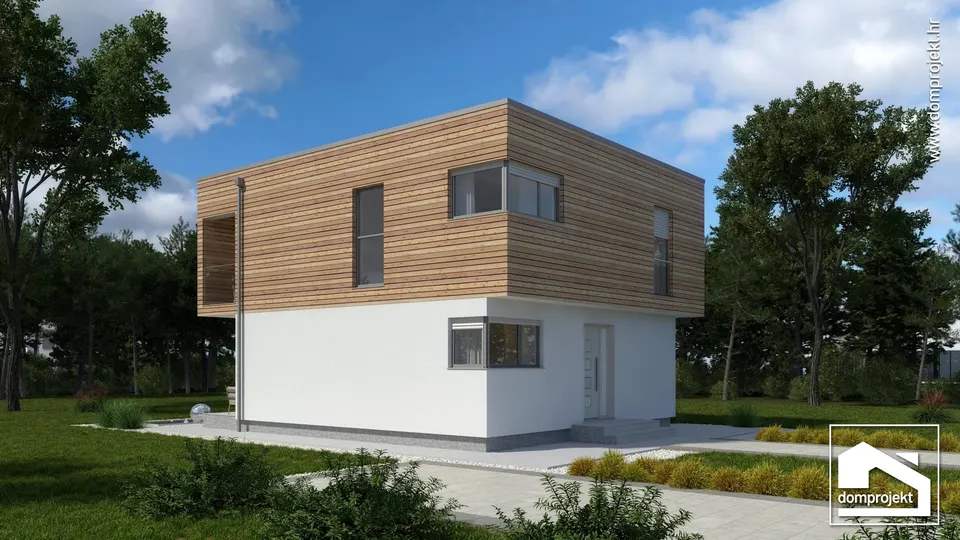Montažna kuća Lidija, 134 m², Domprojekt