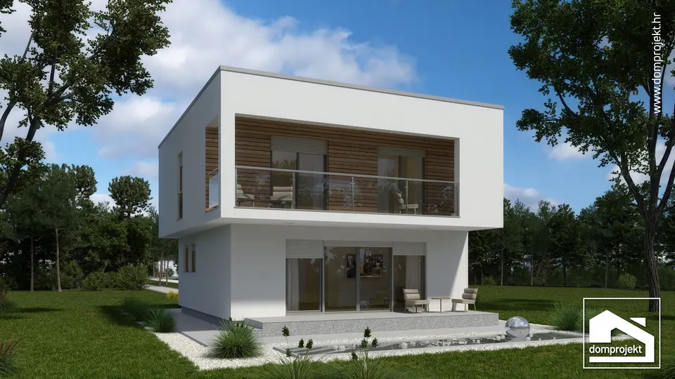Montažna kuća Lidija, 134 m², Domprojekt