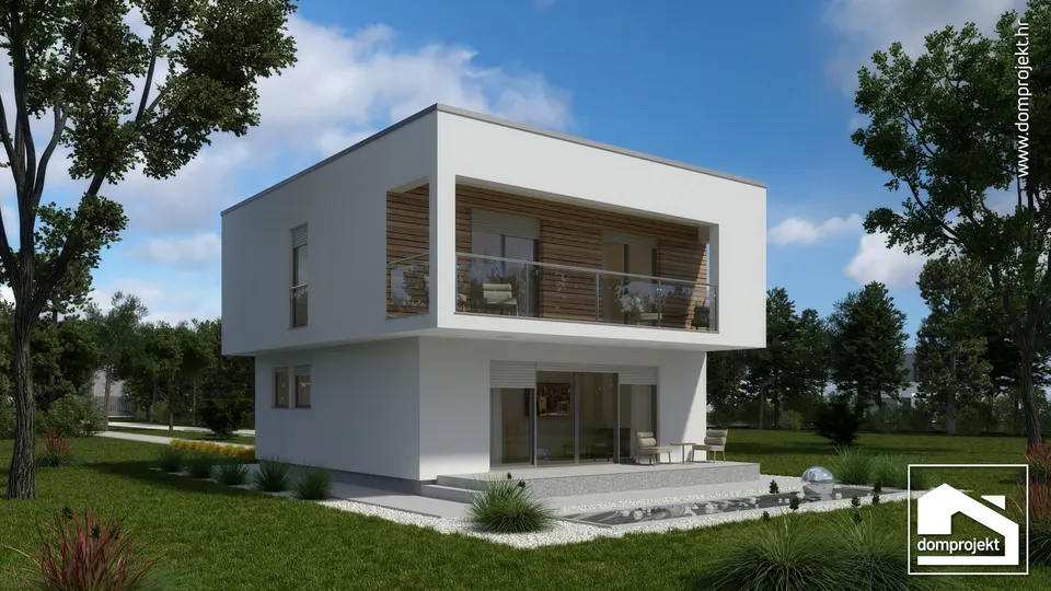 Montažna kuća Lidija, 134 m², Domprojekt