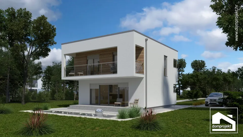 Montažna kuća Lidija, 134 m², Domprojekt
