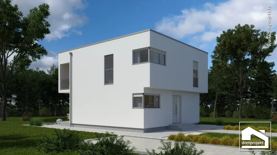 Montažna kuća Lidija, 134 m², Domprojekt