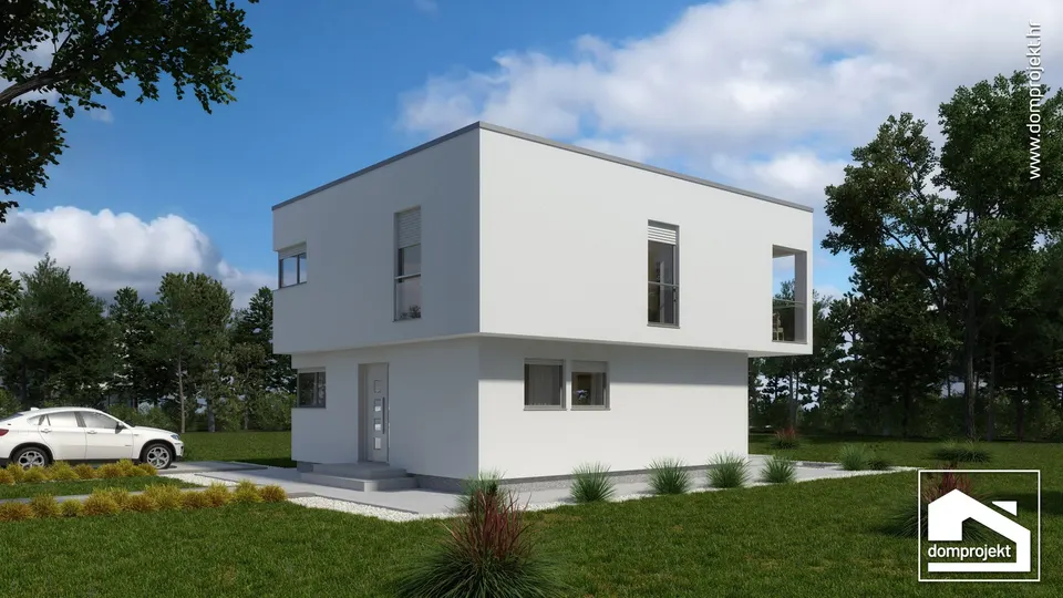 Montažna kuća Lidija, 134 m², Domprojekt