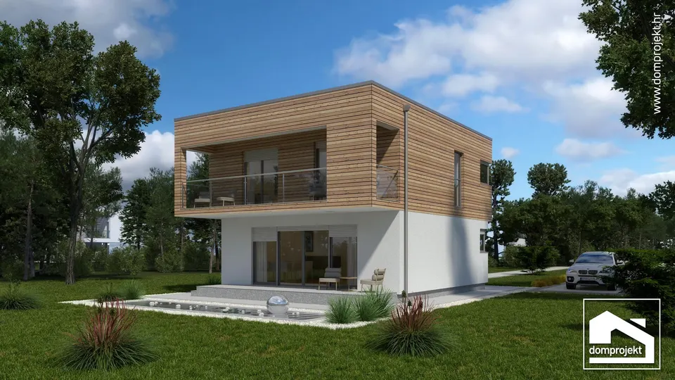 Montažna kuća Lidija, 134 m², Domprojekt