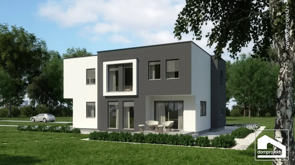Montažna kuća Lorena, 186 m², Domprojekt