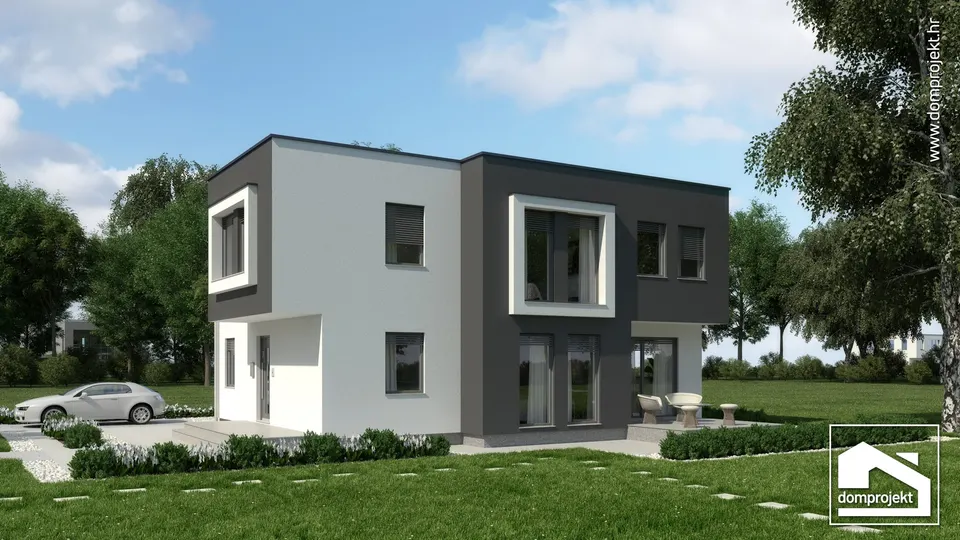 Montažna kuća Lorena, 186 m², Domprojekt