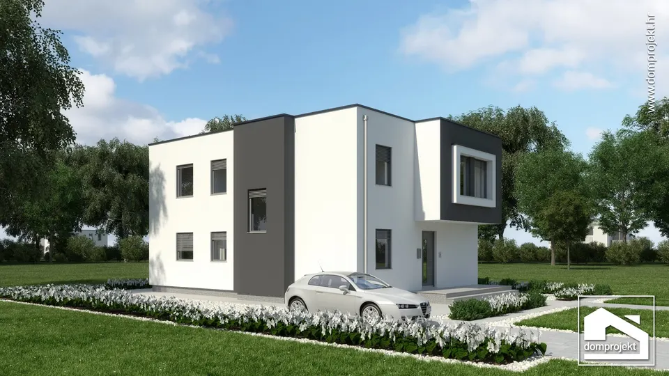 Montažna kuća Lorena, 186 m², Domprojekt