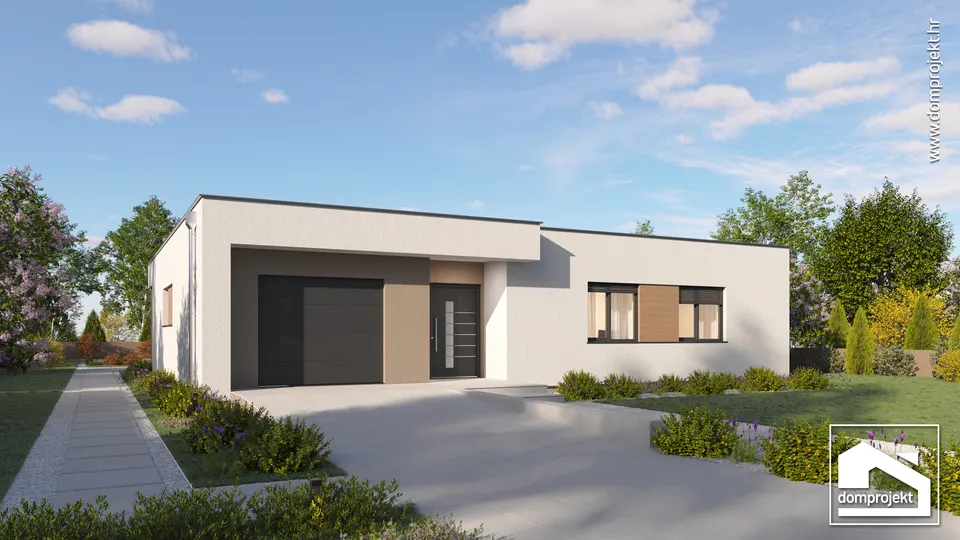 Montažna kuća Lores, 163 m², Domprojekt