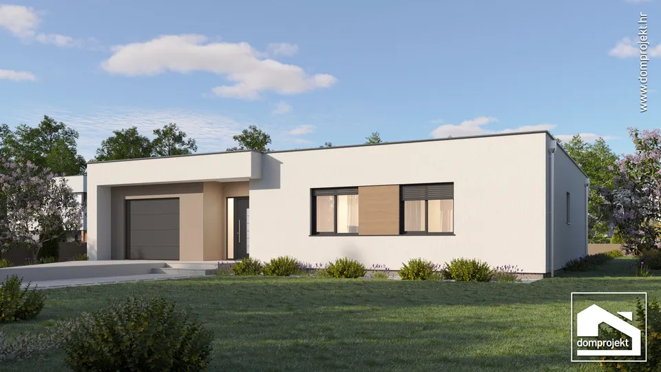 Montažna kuća Lores, 163 m², Domprojekt