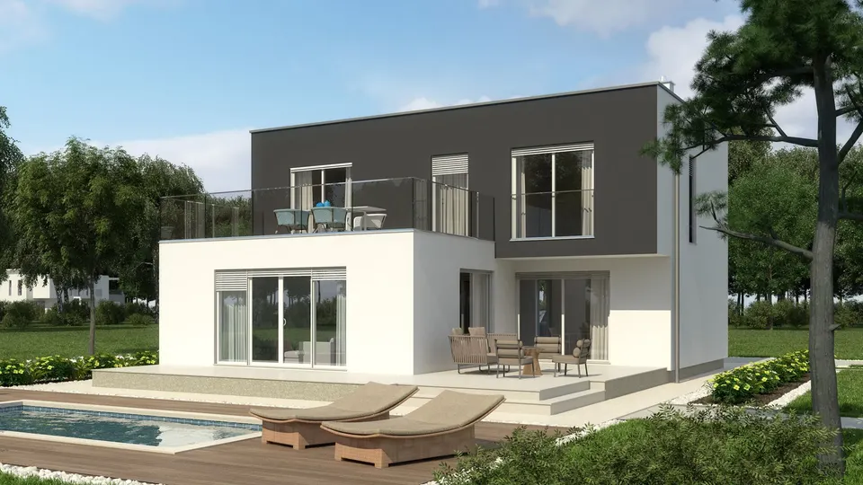 Montažna kuća Luna, 178 m², Domprojekt
