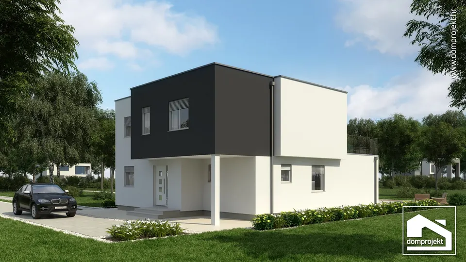 Montažna kuća Luna, 178 m², Domprojekt