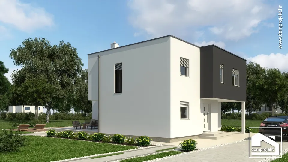 Montažna kuća Luna, 178 m², Domprojekt