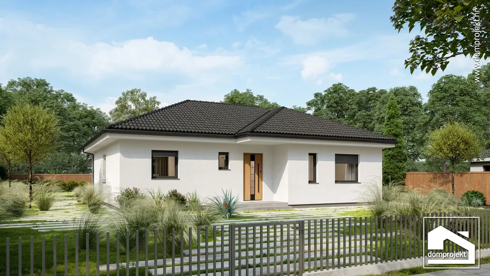 Montažna kuća Marinela, 103 m², Domprojekt