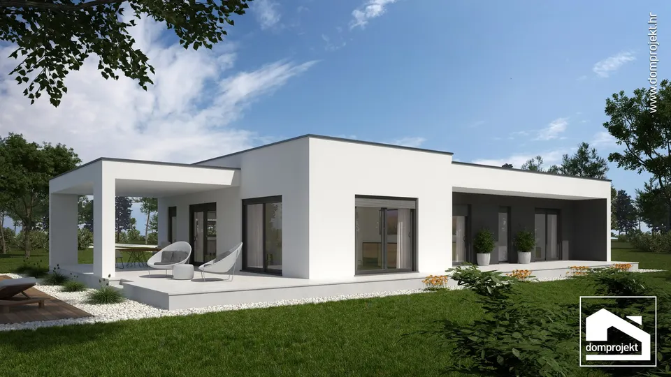 Montažna kuća Melina, 155 m², Domprojekt