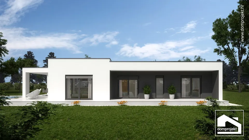 Montažna kuća Melina, 155 m², Domprojekt
