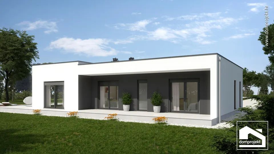 Montažna kuća Melina, 155 m², Domprojekt