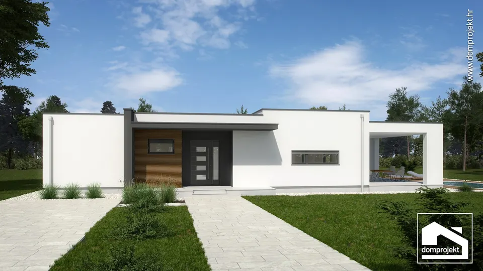 Montažna kuća Melina, 155 m², Domprojekt