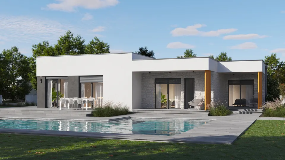 Montažna kuća Nives, 119 m², Domprojekt