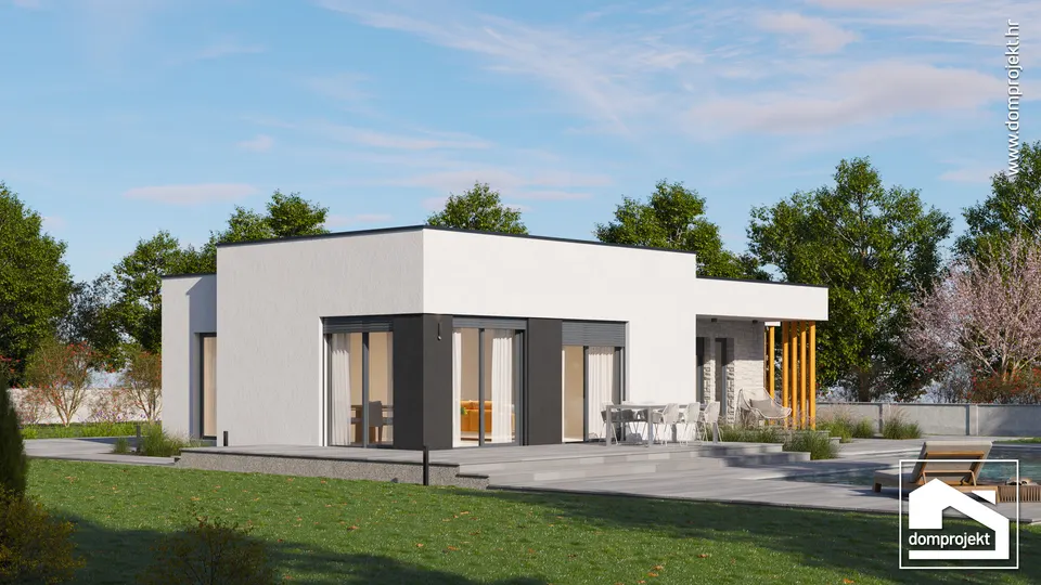 Montažna kuća Nives, 119 m², Domprojekt