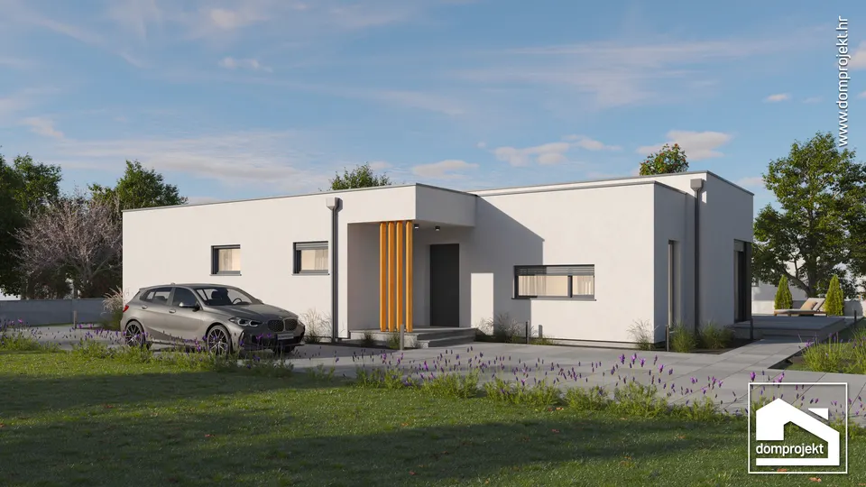 Montažna kuća Nives, 119 m², Domprojekt