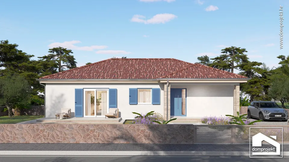 Montažna kuća Olivia, 112 m², Domprojekt