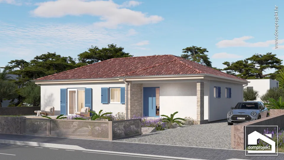 Montažna kuća Olivia, 112 m², Domprojekt