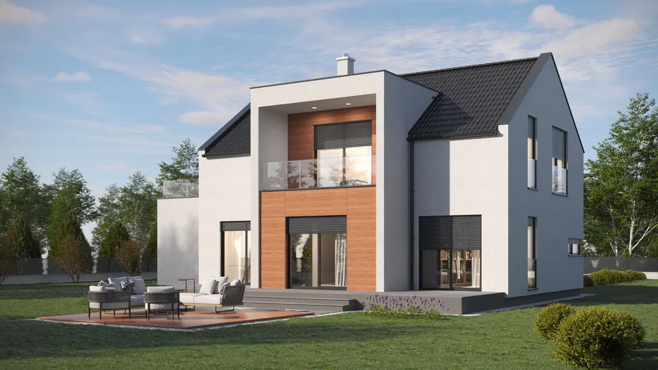 Montažna kuća Patricia, 184 m², Domprojekt