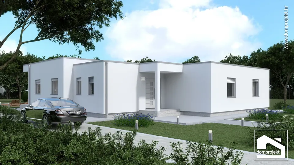 Montažna kuća Rina, 162 m², Domprojekt