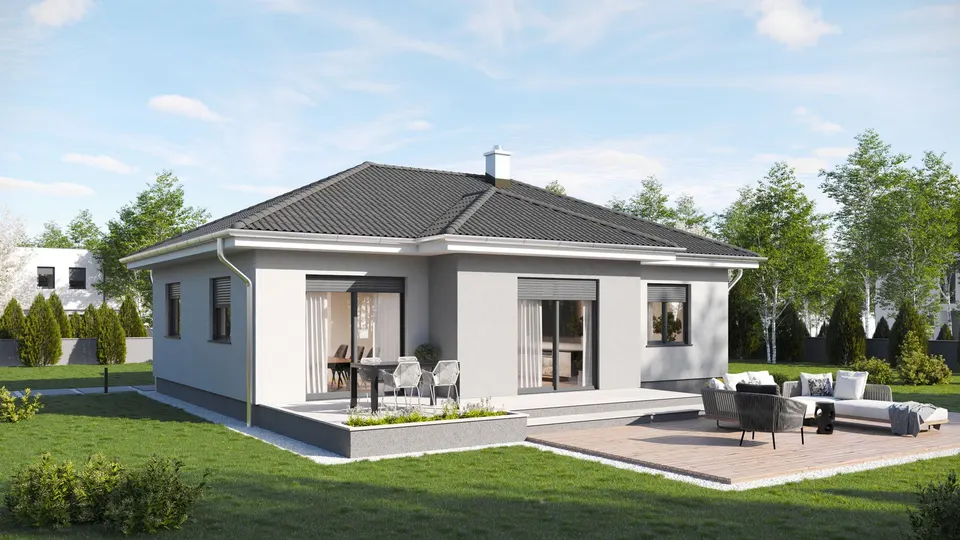 Montažna kuća Sandra, 87 m², Domprojekt
