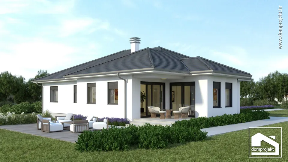 Montažna kuća Sena, 147 m², Domprojekt