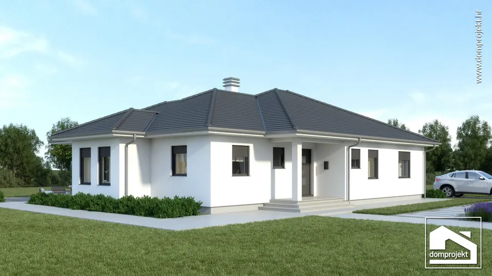 Montažna kuća Sena, 147 m², Domprojekt