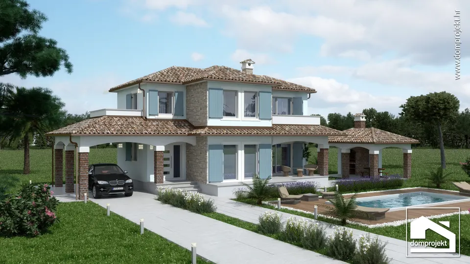 Montažna kuća Sofia, 170 m², Domprojekt