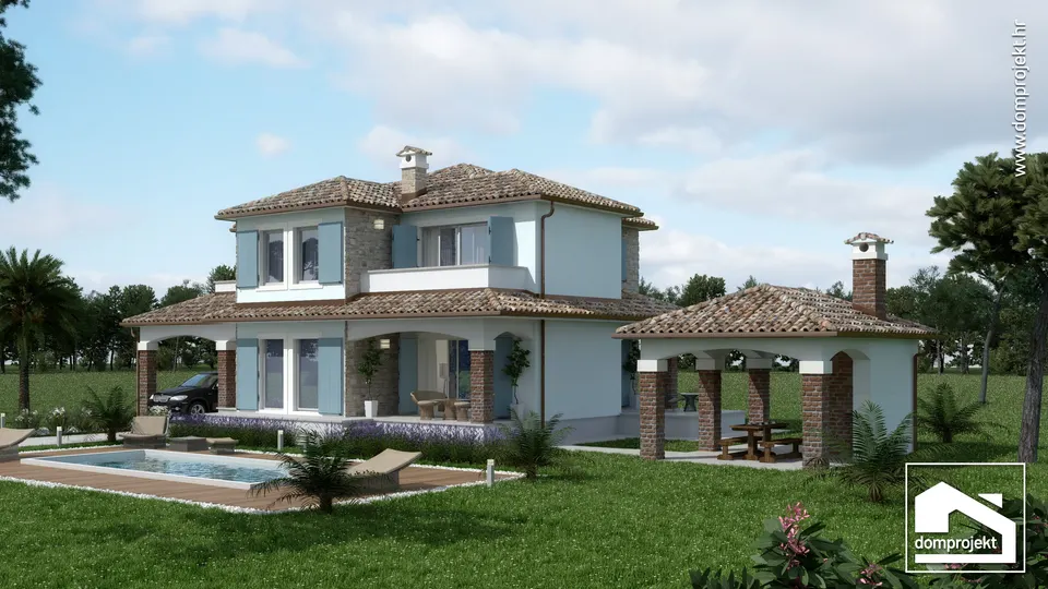 Montažna kuća Sofia, 170 m², Domprojekt