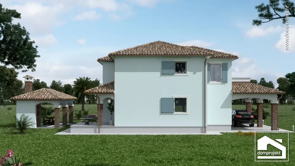 Montažna kuća Sofia, 170 m², Domprojekt